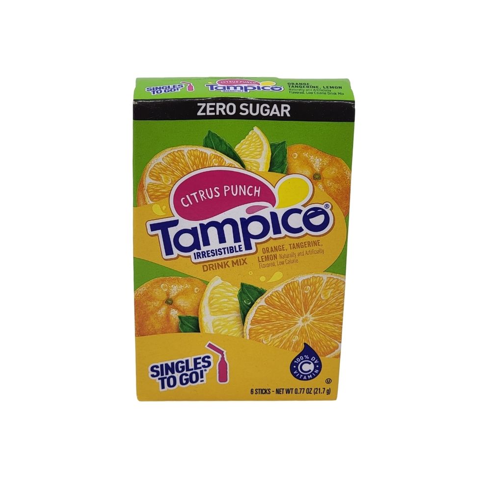 Tampico Singles To Go Citrus Punch - .77oz Candy Funhouse Online Candy Shop