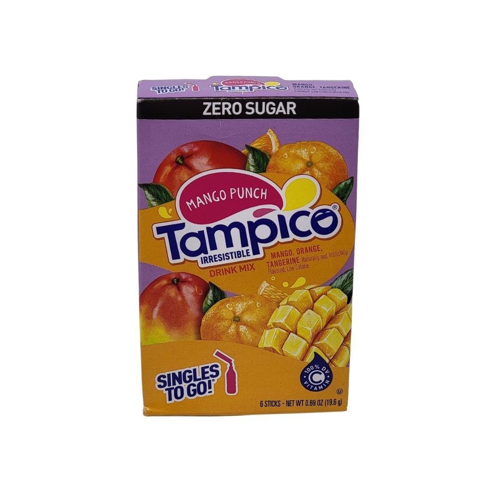 Tampico Singles To Go Mango Punch - .69oz Candy Funhouse Online Candy Shop
