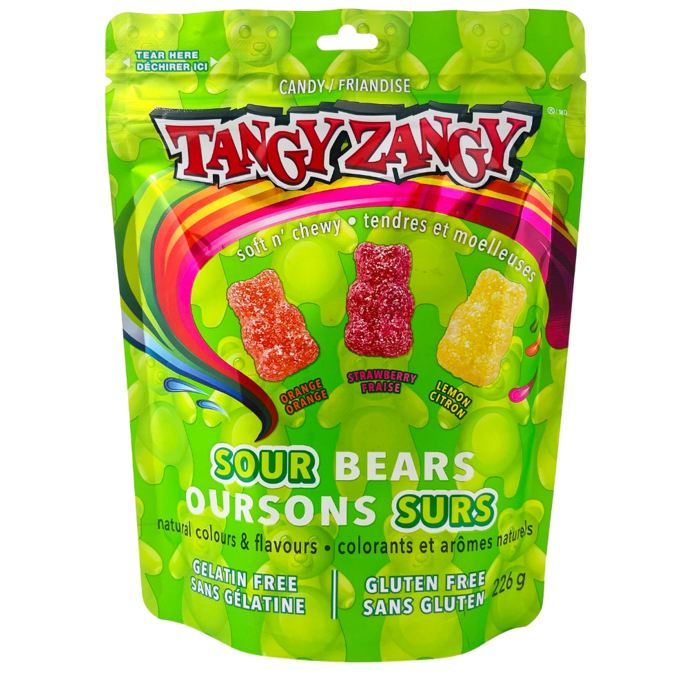 Tangy Zangy Sour Bears Candy Sour Candy