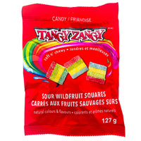 Tangy Zangy Sour Wild Fruit Squares 127g