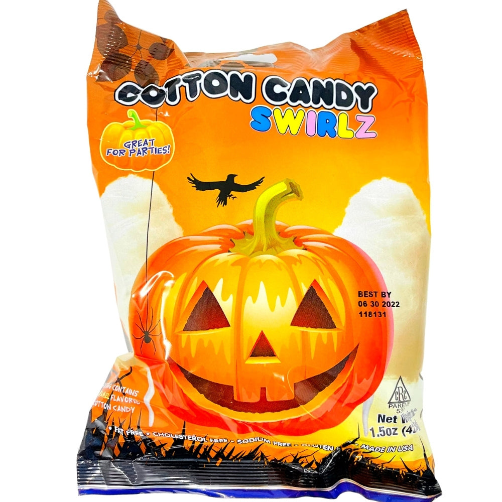 Swirlz Halloween Cotton Candy 1.5oz