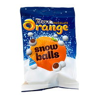 Terry's Chocolate Orange Snowballs - 70g - Christmas Candy - Stocking Stuffer - English Chocolate - Terry's Chocolate