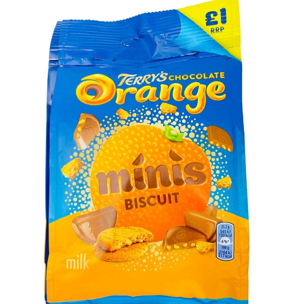 Terry's Chocolate Orange Minis with Biscuit - 90g