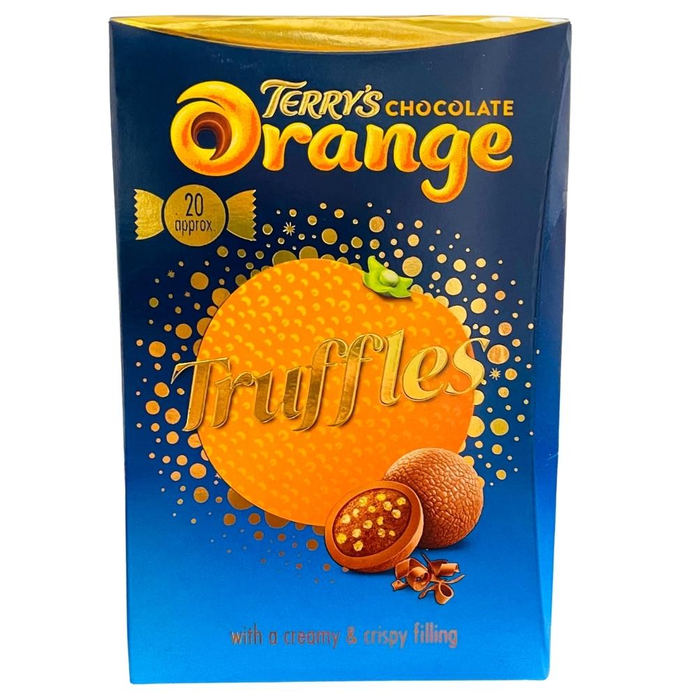 Terry's Chocolate Orange Truffles - 200g - Santa Claus - Stocking Stuffer - Secret Santa - Terry's Chocolate - British Chocolate - British Chocolates - Truffle