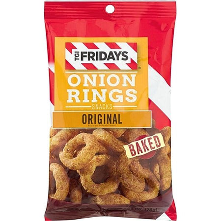 TGI Fridays Onion Rings Baked Snacks - 2.75oz Candy Funhouse Canada