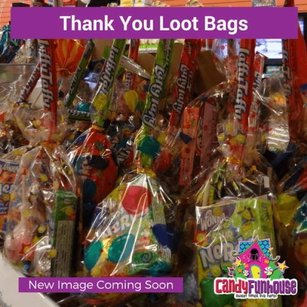 Thank You Loot Bags Candy Funhouse - Loot Bag Loot Bags
