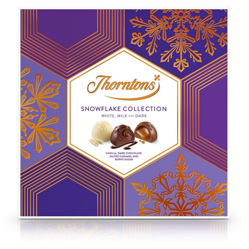 Thorntons Snowflake Collection British Chocolates-UK