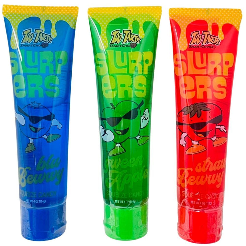 Too Tarts Slurpers Squeeze Candy - 114g