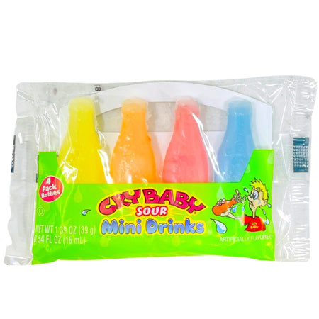 Cry Baby Mini Sour Drinks 4pk 39g