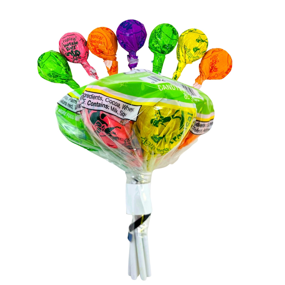 Tootsie Pop Tropical Bunch Pops - 7ct - Lollipop - Tootsie Roll Candy - Tootsie Lollipop - Tootsie Roll - Tootsie Roll Candy - Tootsie Roll Lollipop