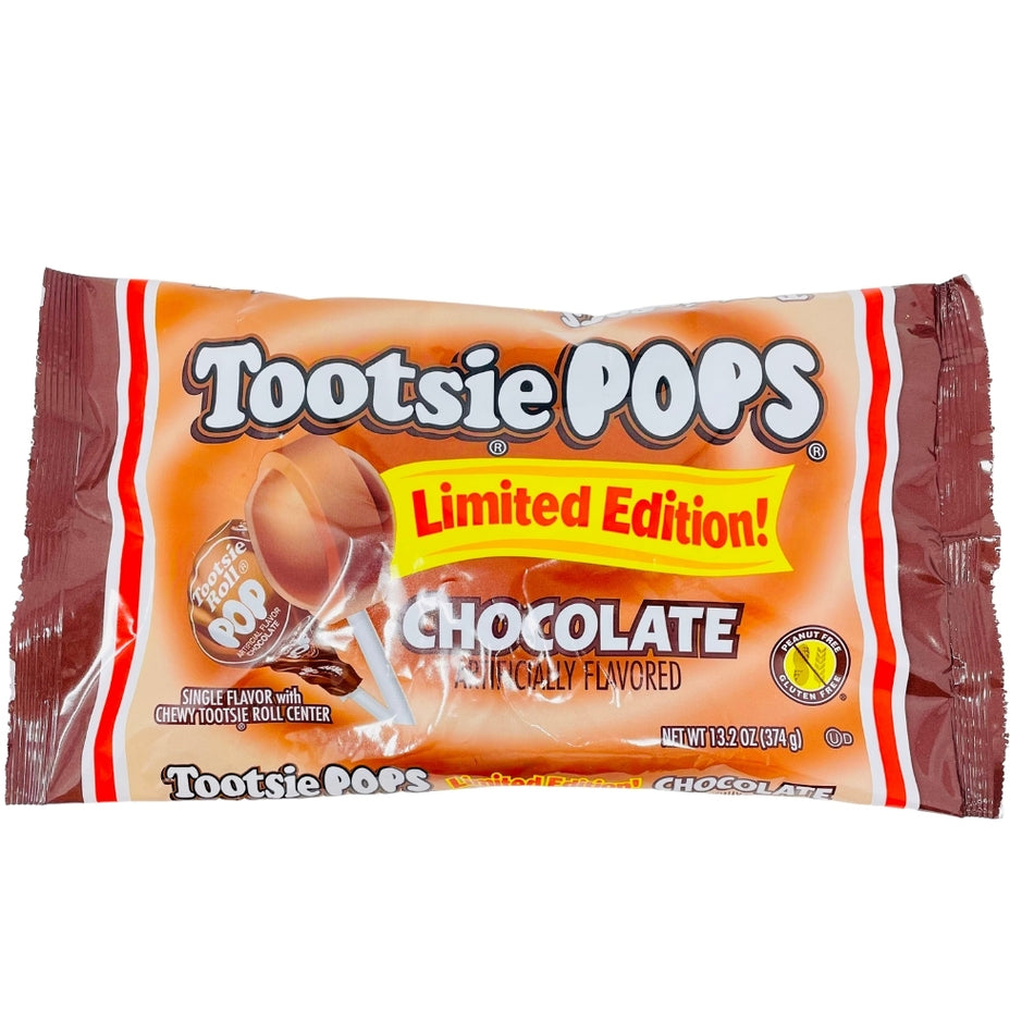 Tootsie Pops Chocolate Limited Edition - 13.2oz
