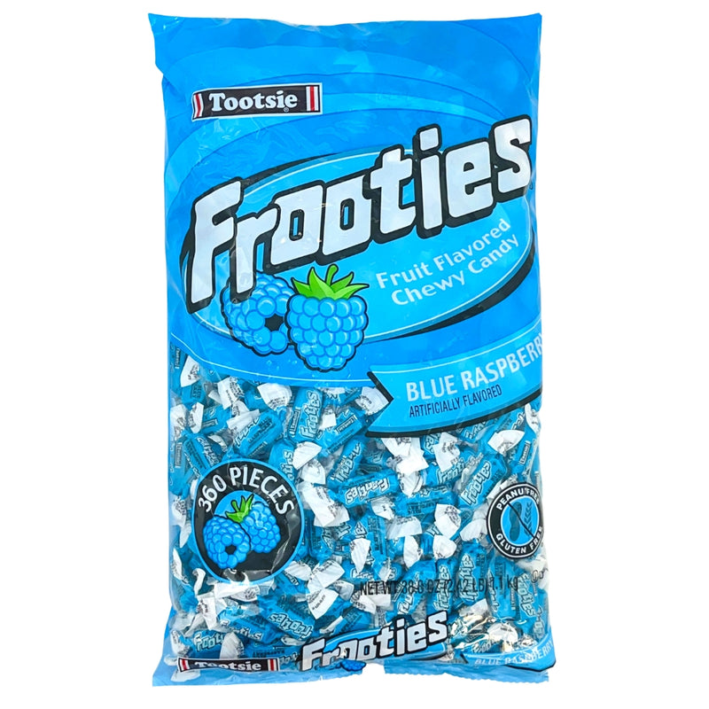 Tootsie Roll Frooties Blue Raspberry Candy - 360ct