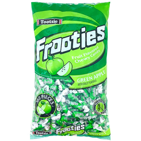 Tootsie Roll Frooties Green Apple Candy - 360ct