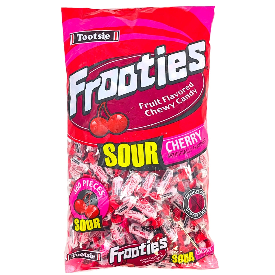 Tootsie Roll Frooties Sour Cherry - 360ct