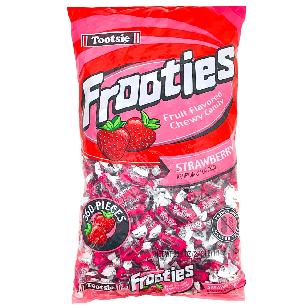 Tootsie Roll Frooties Strawberry Candy - 360ct