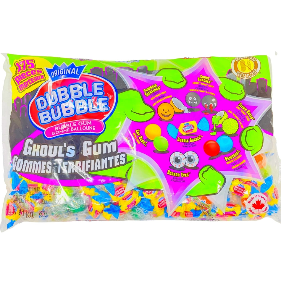 Dubble Bubble Ghouls Gum 175ct