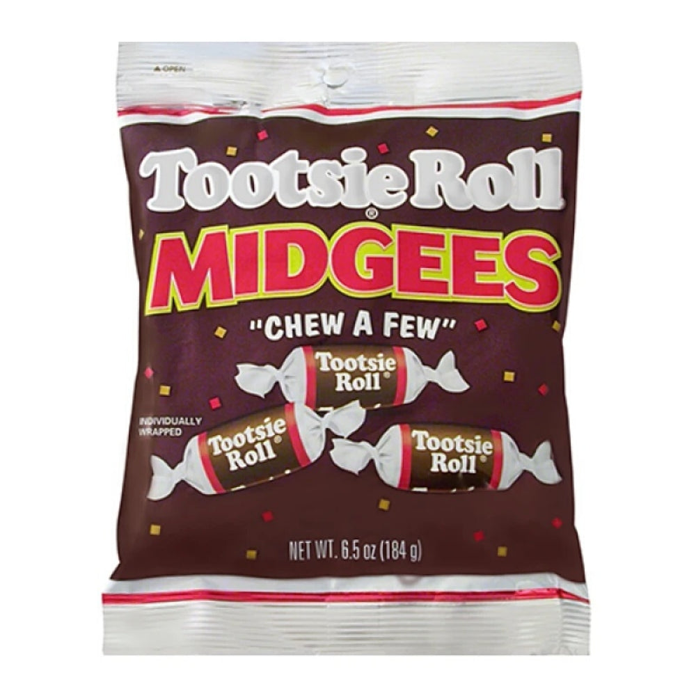 Tootsie Roll Midgees Peg Bag - 119g