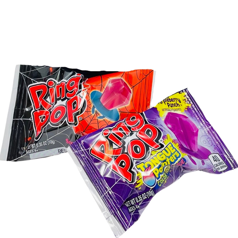 Halloween Ring Pops 8.4oz Inside The Box