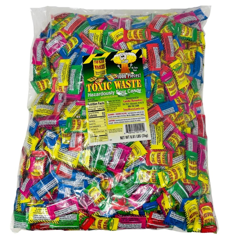 Toxic Waste Assorted Hazardously Sour Candy Candy Funhouse Candy Funhouse CA