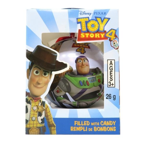 Toy Story 4 Christmas Ornament with Candy - 26g Candy Funhouse Canada