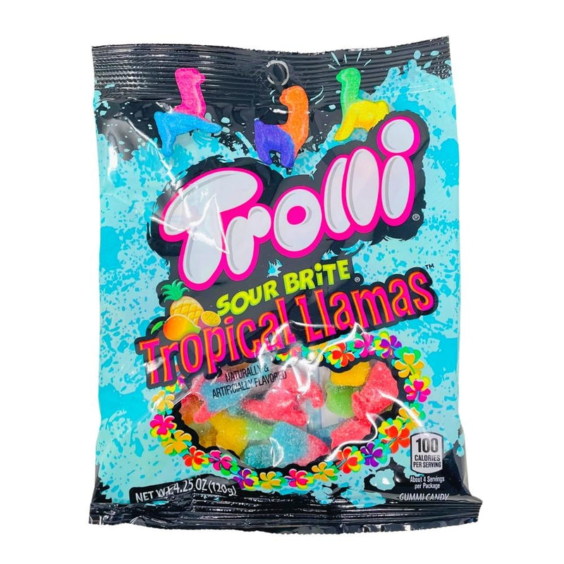 Trolli Sour Brite Tropical Llamas - 4.25oz