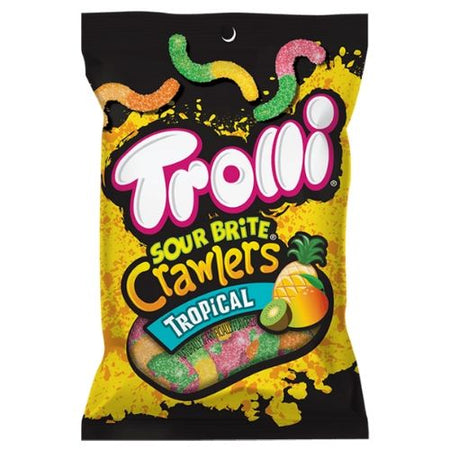 Trolli Sour Brite Crawlers Tropical Gummy Candy