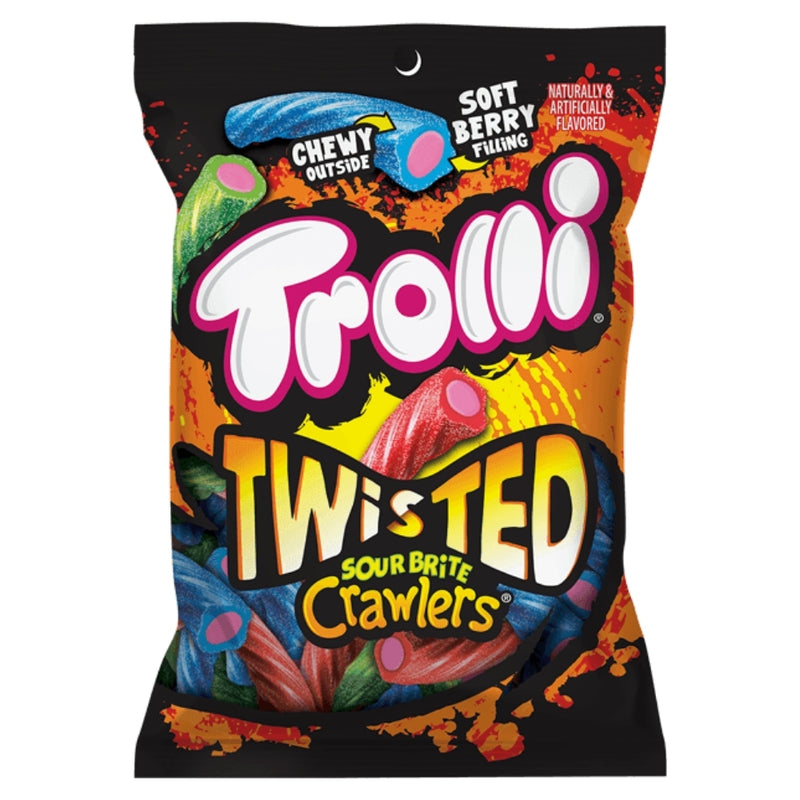 Trolli Sour Brite Crawlers Twisted - 4oz
