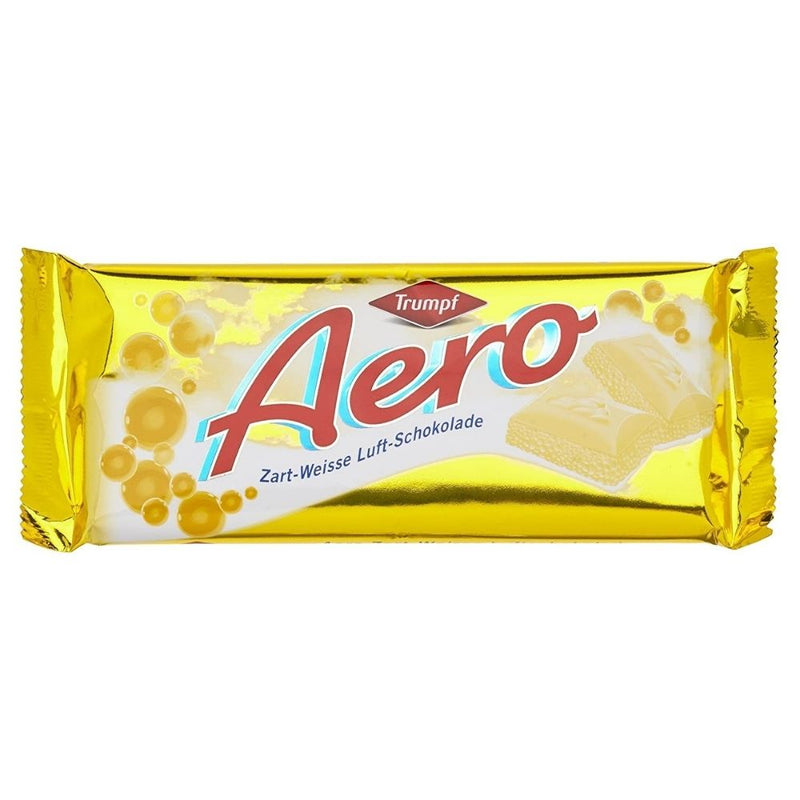 Trumpf Aero Zart-Weisse Luft-Schokolade Bars - 100g