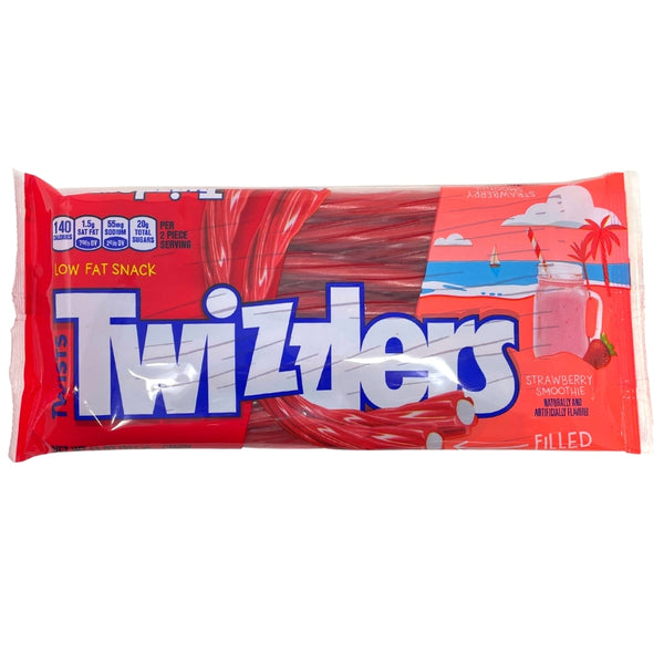 TWIZZLERS Strawberry Smoothie Twists Licorice Candy