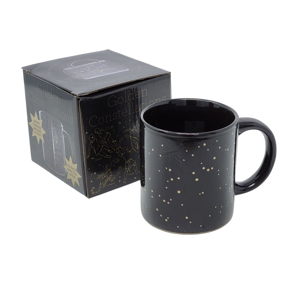 Unemployed Philosophers Guild Golden Constellations Heat Changing Mug Candy Funhouse Online Candy Shop