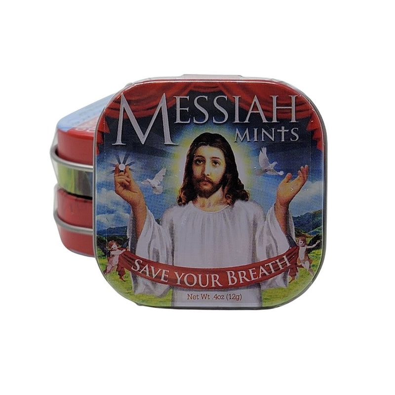 Unemployed Philosophers Guild Messiah Mints Candy Funhouse Online Candy Shop