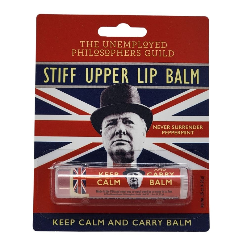 Unemployed Philosophers Guild Stiff Upper Lip Balm Candy Funhouse Online Candy Shop