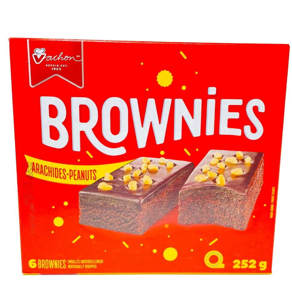 Vachon Brownies Peanuts 6pck