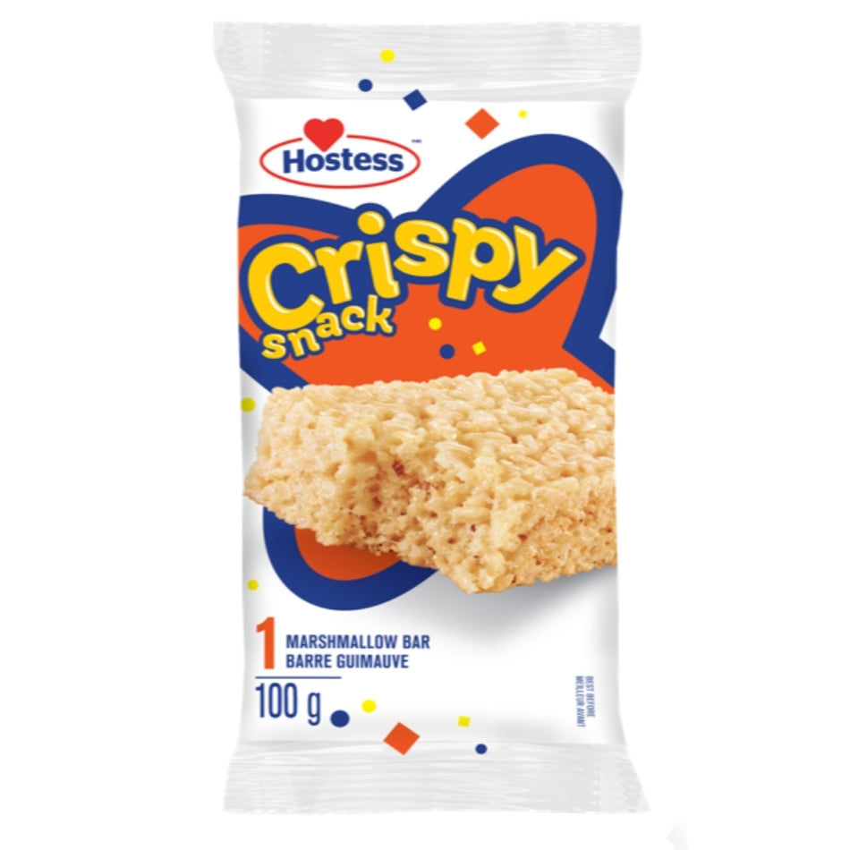 Hostess Crispy Snack Marshmallow Bar - 100g