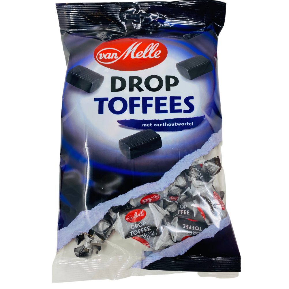 Van Melle Licorice Drop Toffee 250g Candy Funhouse Candy Funhouse CA
