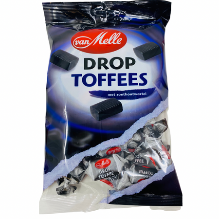 Van Melle Licorice Drop Toffee - 250g
