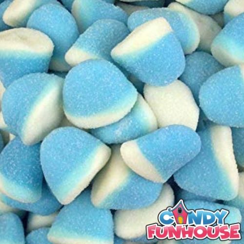 Vidal Blue Raspberry Drops Gummy Candy