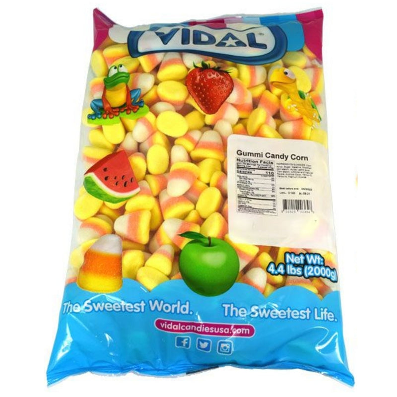 Vidal Gummi Candy Corn - 4.4lb
