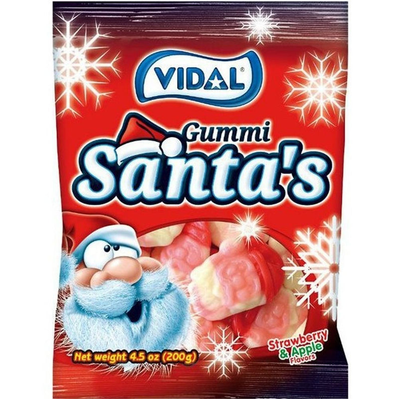 Vidal gummi santas christmas peg bag Candy Funhouse Canada