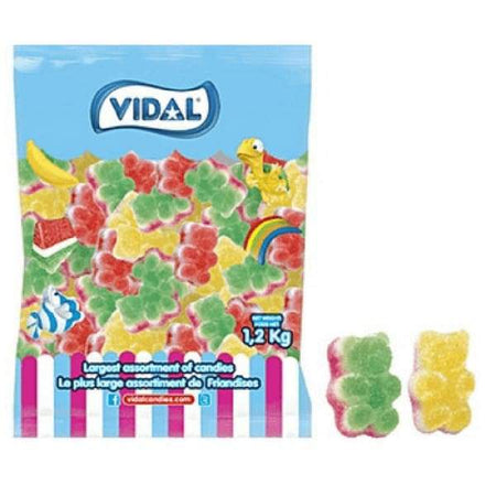 Vidal Triple Bears Gummies Vidal 1.4kg - 1960s Bulk Candy Buffet Era_1960s gummies