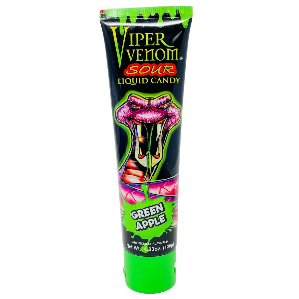 Viper Venom Sour Liquid Squeeze Candy - 4.23oz - Sour Candy - Viper Venom Candy - Viper Venom Sour Candy - Green Apple Candy