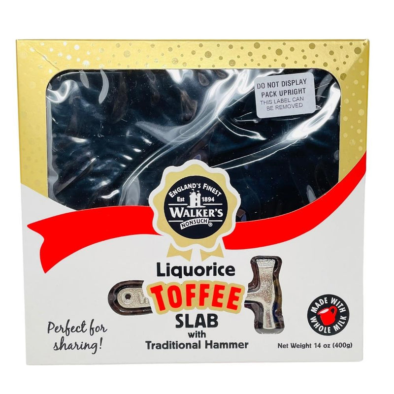 Walkers Liquorice Toffee Slab - 400g
