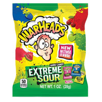 Warheads Extreme Sour Hard Candy Assorted - 1oz