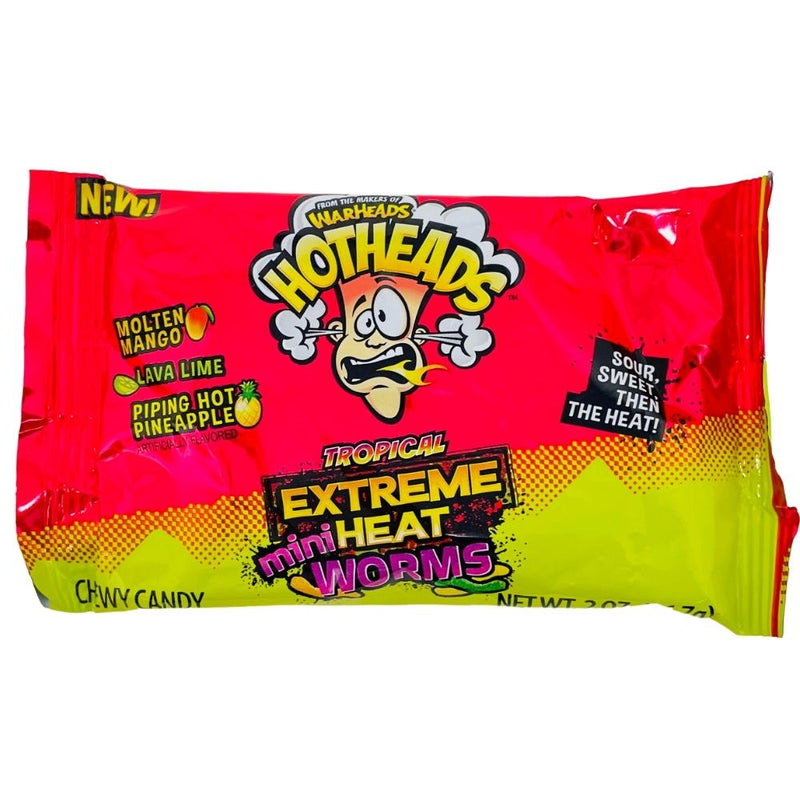 Warheads Hotheads Tropical Extreme Heat - 2oz