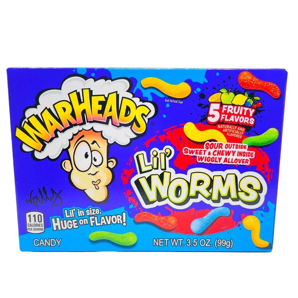 Warheads Lil Worms Theatre Pack - 3.5oz