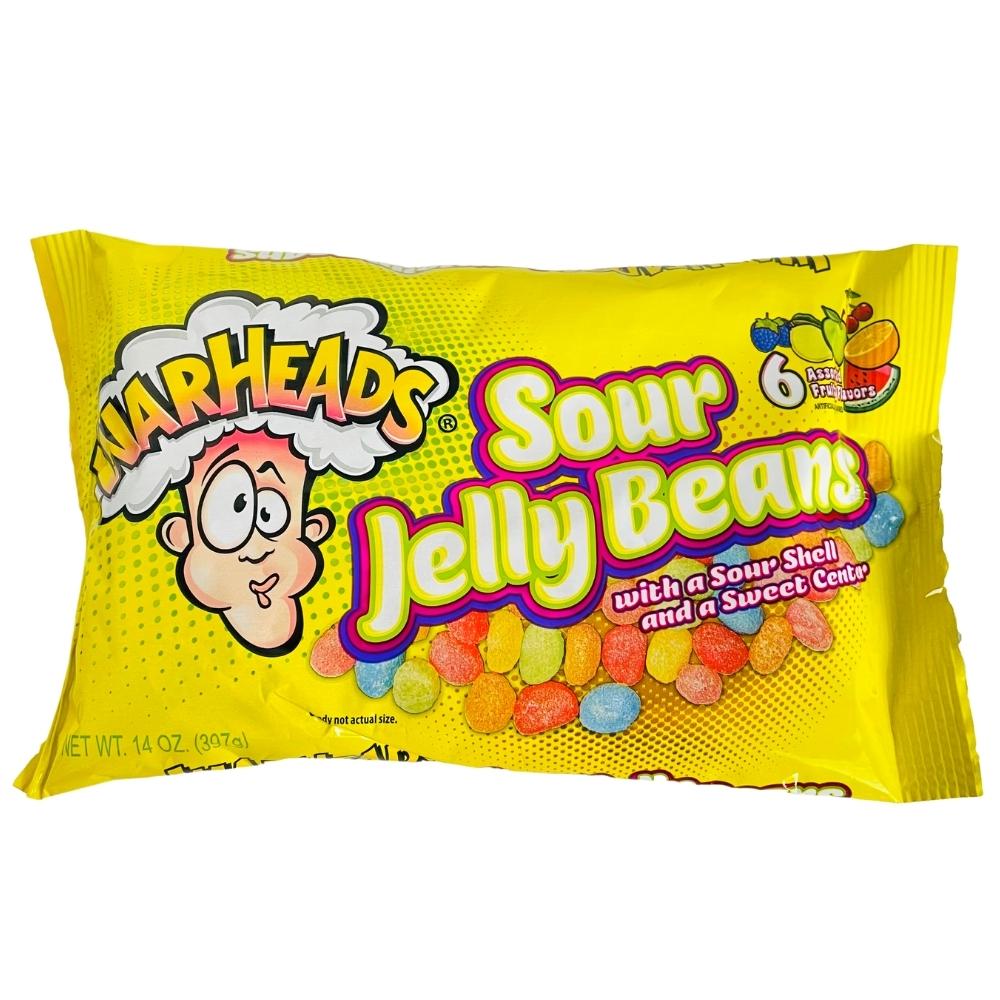 Warheads Sour Easter Jelly Beans - 14oz