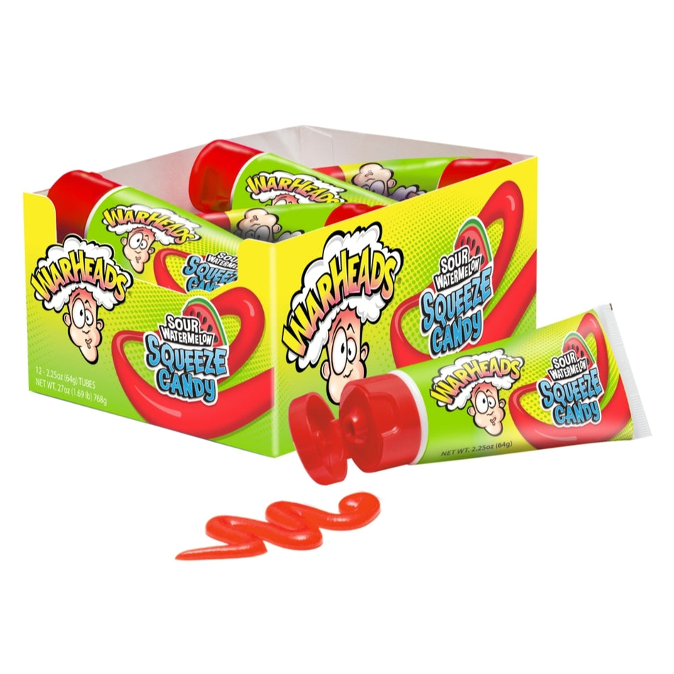 Warheads Sour Watermelon Squeeze Candy - 2.25oz