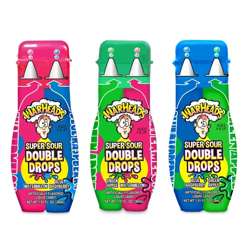 Warheads Super Sour Double Drops - 1oz - Warheads Candy