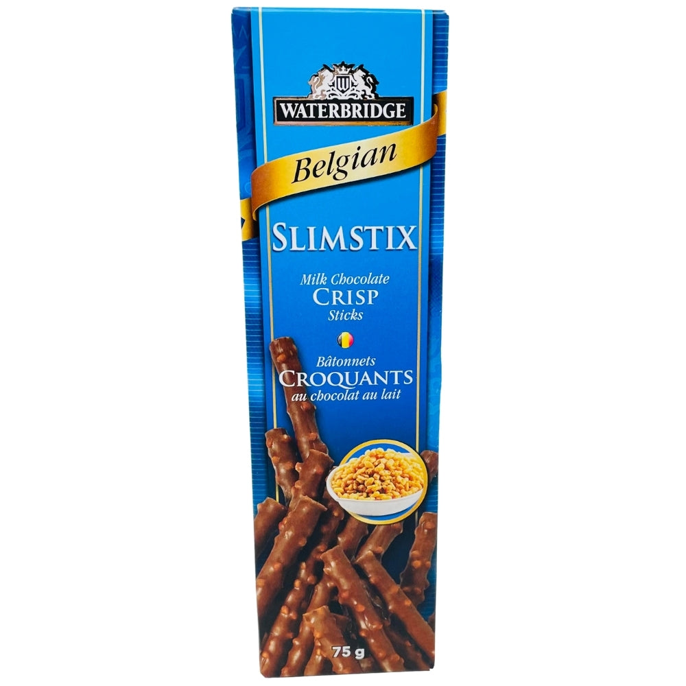 Belgian Slimstix Milk Chocolate Crisp