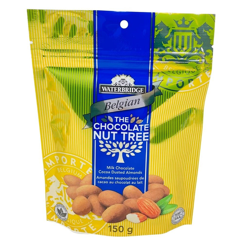 Waterbridge Milk Chocolate Cocoa Dusted Almonds - 150g